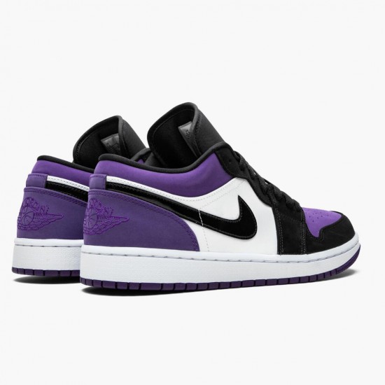 Repsneakers Air Jordan 1 Low Court Purple 553558-125 Shoes