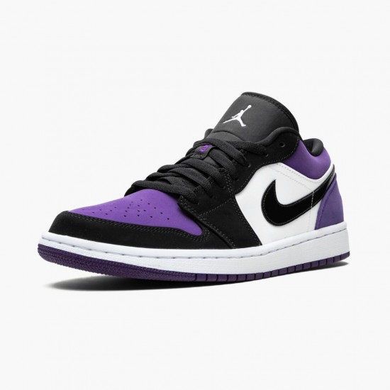 Repsneakers Air Jordan 1 Low Court Purple 553558-125 Shoes