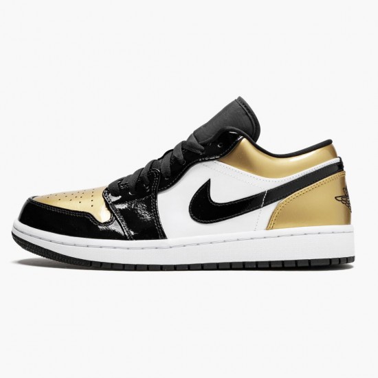 Repsneakers Air Jordan 1 Low Gold Toe CQ9447-700 Shoes