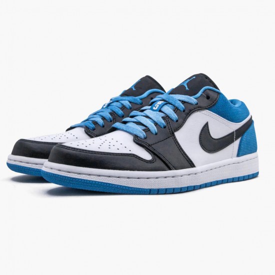 Repsneakers Air Jordan 1 Retro Low Laser Blue CK3022-004 Shoes