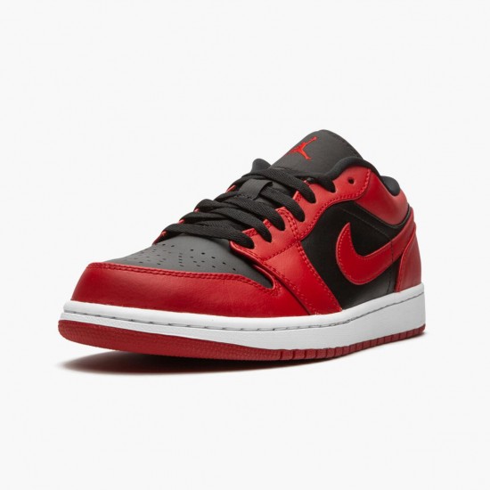 Repsneakers Air Jordan 1 Retro Low Reverse Bred 553558-606 Shoes