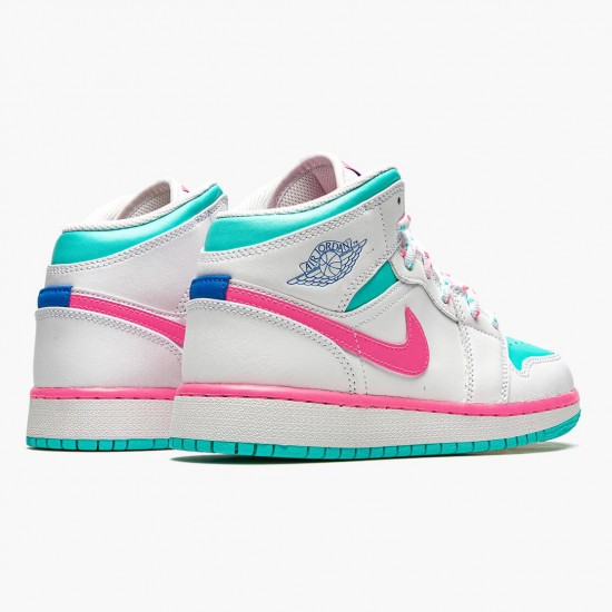 Repsneakers Air Jordan 1 Mid Digital Pink 555112-102 Shoes