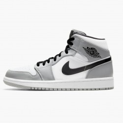 Repsneakers Air Jordan 1 Mid Light Smoke Grey 554724-092 Shoes