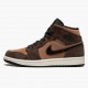 Repsneakers Air Jordan 1 Mid SE Dark Chocolate DC7294-200 Shoes