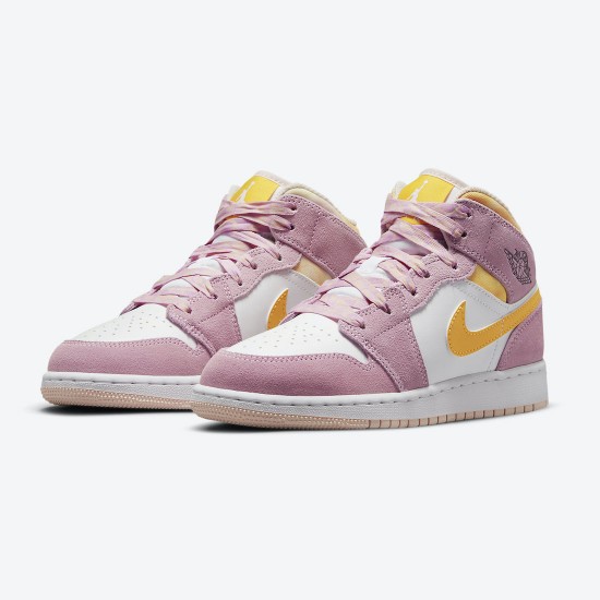 Repsneakers Air Jordan 1 Mid SE GS Arctic Pink DC9517-600 Shoes