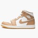 Repsneakers Air Jordan 1 Mid Tan Gum 554724-271 Shoes