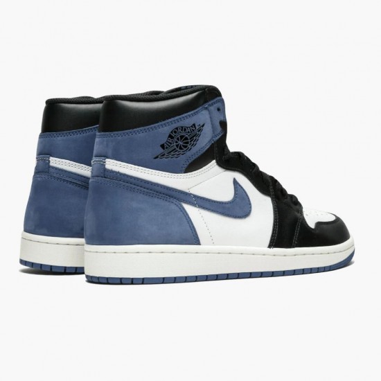 Repsneakers Air Jordan 1 Retro High Blue Moon 555088-115 Shoes