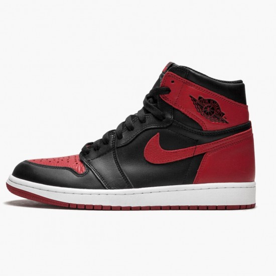 Repsneakers Air Jordan 1 Retro High OG Banned Bred 555088-001 Shoes