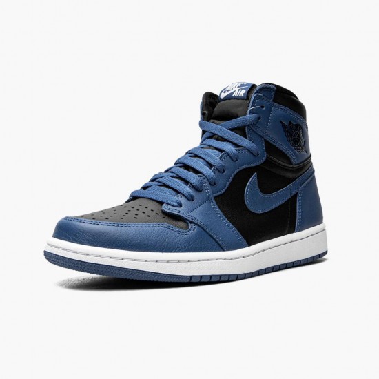 Repsneakers Air Jordan 1 Retro High OG Dark Marina Blue 555088-404 Shoes