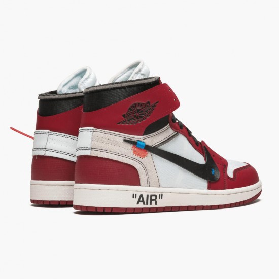 Repsneakers Air Jordan 1 Retro High Off-White Chicago AA3834-101 Shoes