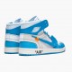 Repsneakers Air Jordan 1 Retro High Off-White University Blue AQ0818-148 Shoes