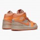 Repsneakers Air Jordan 1 Mid Apricot Orange Apricot Agate Terra Blush DH4270-800 Shoes