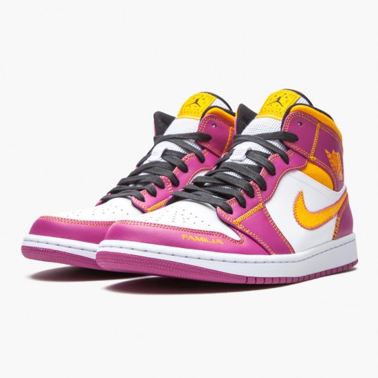 Repsneakers Air Jordan 1 Mid Dia de los Muertos DC0350-100 Shoes