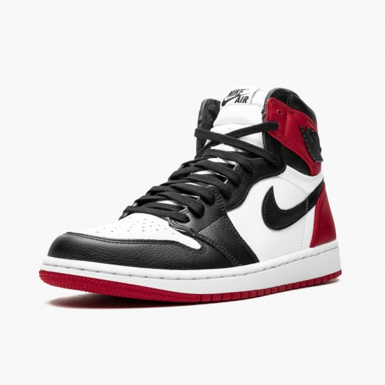 Repsneakers Air Jordan 1 High OG Satin Black Toe CD0461-016 Shoes