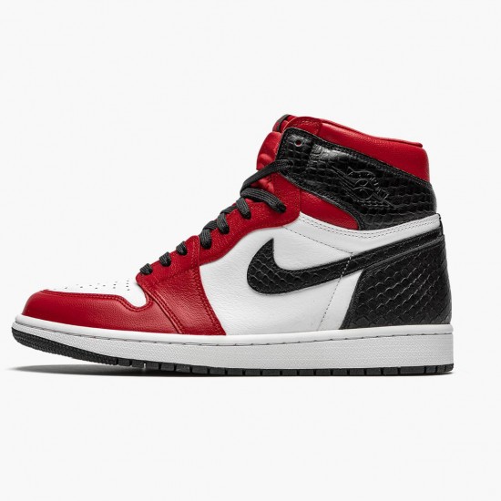 Repsneakers Air Jordan 1 High Retro Satin Snake CD0461-601 Shoes