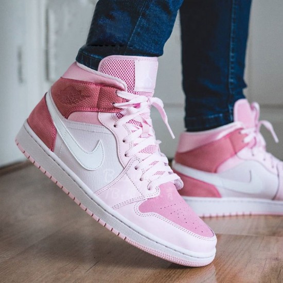 Repsneakers Air Jordan 1 Mid Digital Pink CW5379-600 Shoes