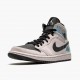 Repsneakers Air Jordan 1 Mid Dirty Powder Iridescent Barely BQ6472-602 Shoes