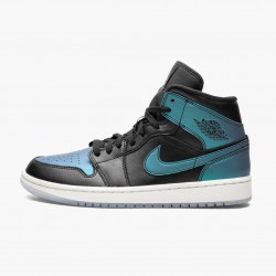 Repsneakers Air Jordan 1 Mid Iridescent Black BQ6472-009 Shoes