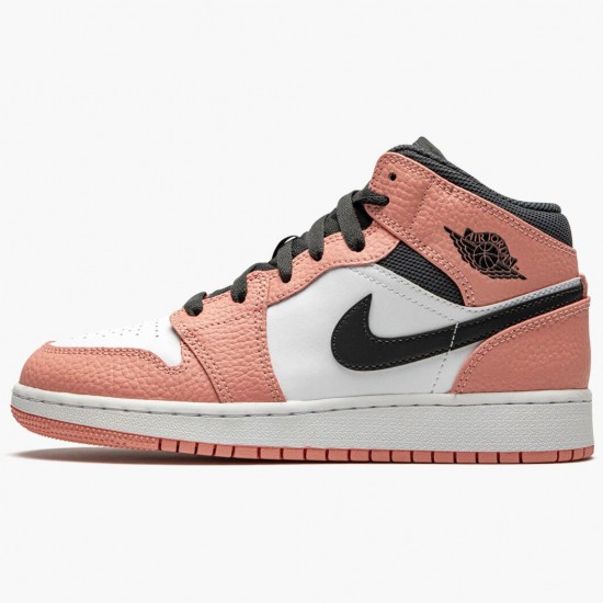 Repsneakers Air Jordan 1 Mid Pink Quartz 555112-603 Shoes