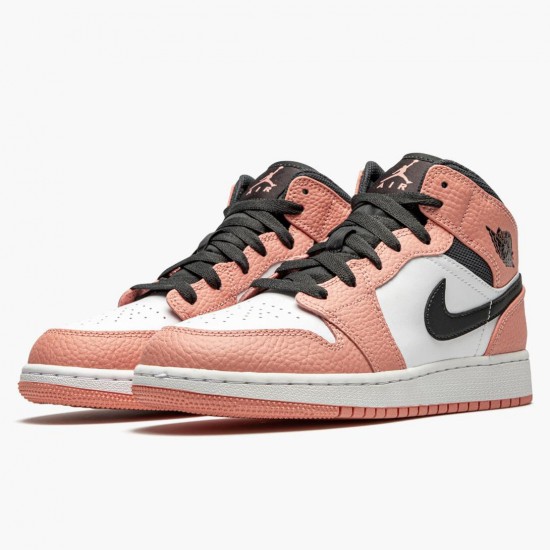 Repsneakers Air Jordan 1 Mid Pink Quartz 555112-603 Shoes