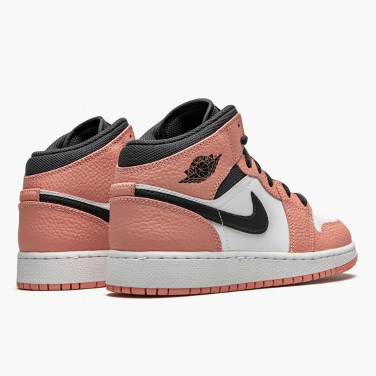 Repsneakers Air Jordan 1 Mid Pink Quartz 555112-603 Shoes