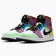 Repsneakers Air Jordan 1 Mid SE Multicolor CW1140-100 Shoes