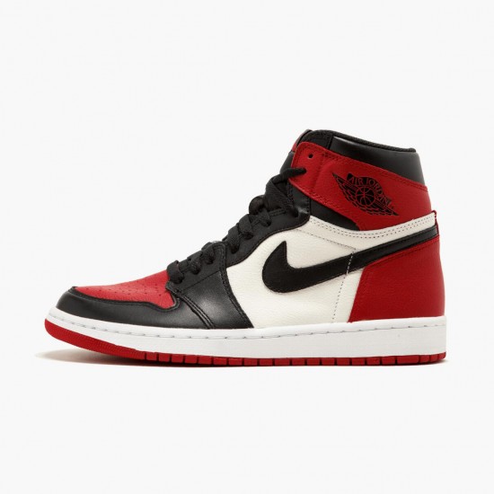 Repsneakers Air Jordan 1 Retro High Bred Toe 555088-610 Shoes