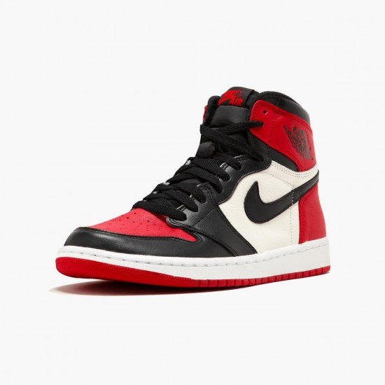 Repsneakers Air Jordan 1 Retro High Bred Toe 555088-610 Shoes