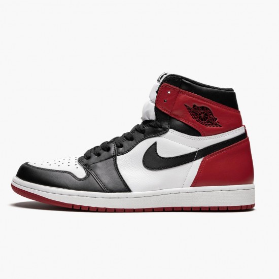 Repsneakers Air Jordan 1 Retro High OG Black Toe 555088-125 Shoes