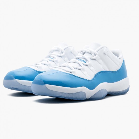 Repsneakers Air Jordan 11 Retro Low University Blue 528895-106 Shoes