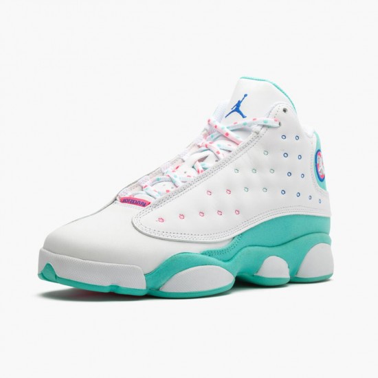 Repsneakers Air Jordan 13 Retro Aurora Green 439358-100 Shoes