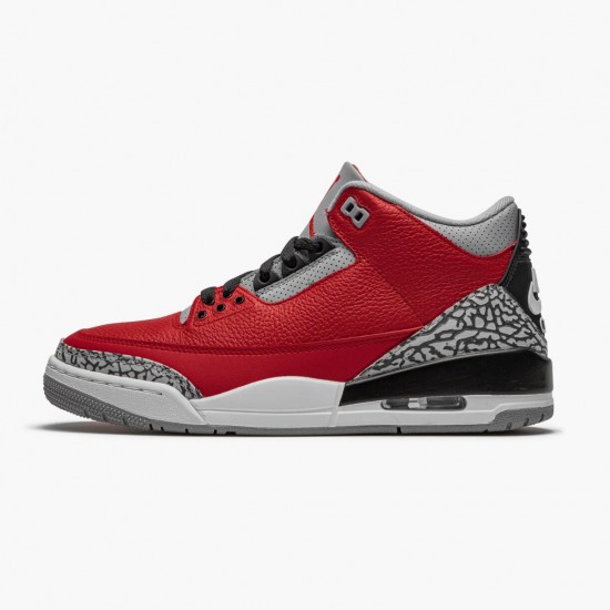 Repsneakers Air Jordan 3 Retro Fire Red Cement CU2277-600 Shoes