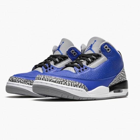 Repsneakers Air Jordan 3 Retro Varsity Royal Cement CT8532-400 Shoes