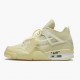 Repsneakers Air Jordan 4 Retro Off-White Sail CV9388-100 Shoes