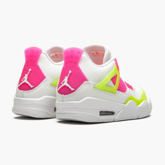 Repsneakers Air Jordan 4 Retro White Lemon Pink CV7808-100 Shoes