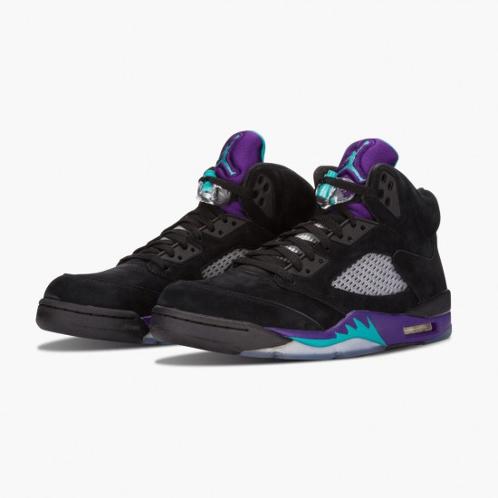 Repsneakers Air Jordan 5 Retro Black Grape 136027-007 Shoes