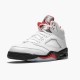 Repsneakers Air Jordan 5 Retro Fire Red Silver Tongue DA1911-102 Shoes