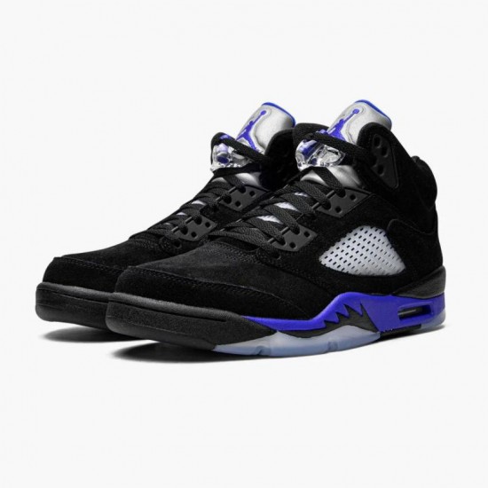 Repsneakers Air Jordan 5 Retro Racer Blue With Black Blue CT4838-004 Shoes