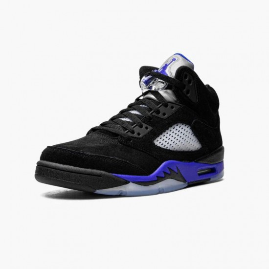 Repsneakers Air Jordan 5 Retro Racer Blue With Black Blue CT4838-004 Shoes