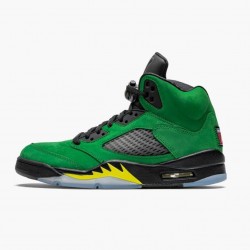 Repsneakers Air Jordan 5 Retro SE Oregon Green Yellow CK6631-307 Shoes