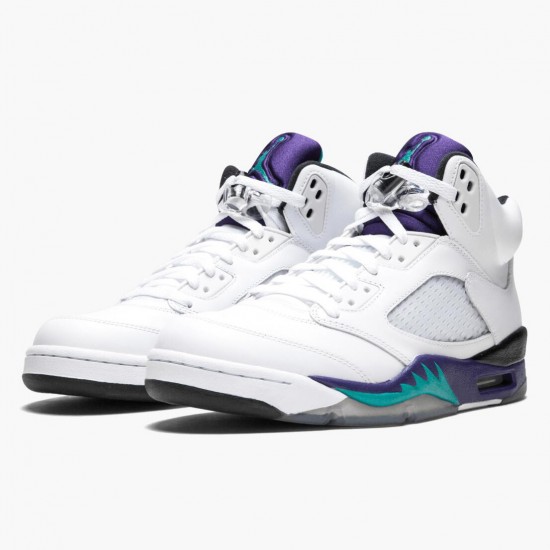 Repsneakers Air Jordan 5 Retro Grape 136027-108 Shoes