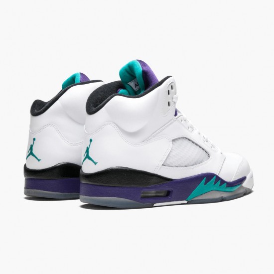 Repsneakers Air Jordan 5 Retro Grape 136027-108 Shoes