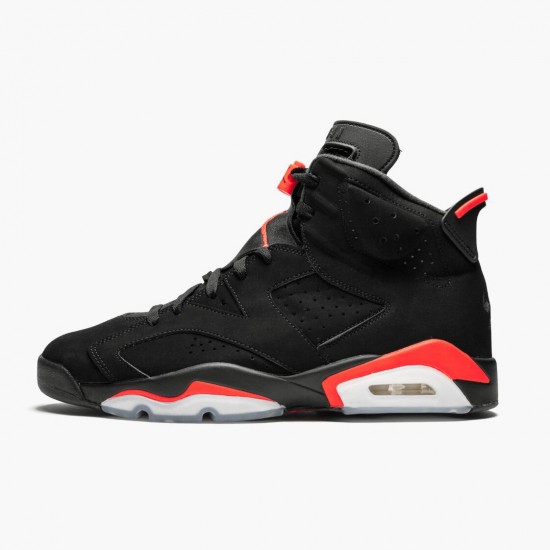 Repsneakers Air Jordan 6 Retro Black Infrared 384664-060 Shoes