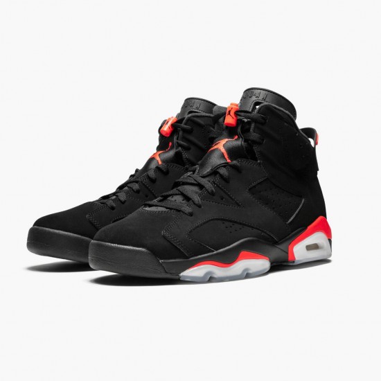 Repsneakers Air Jordan 6 Retro Black Infrared 384664-060 Shoes