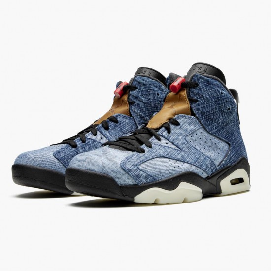 Repsneakers Air Jordan 6 Retro Washed Denim 384664-060 Shoes