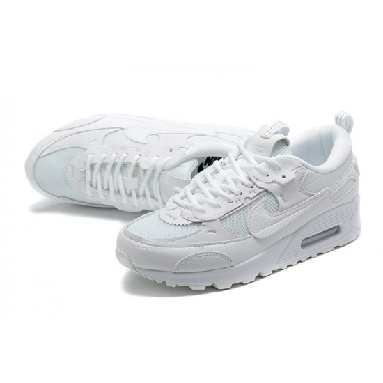 Repsneakers Nike Air Max 90 Futura (W/M) Sports Shoes Triple White DM9922-101