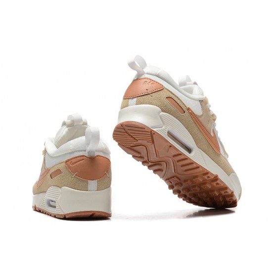 Repsneakers Nike Air Max 90 Futura (W) Sports Shoes White Brown DV7190-100