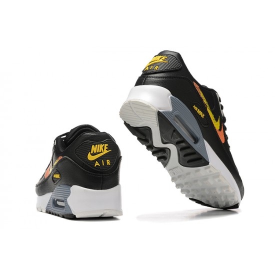 Repsneakers Nike Air Max 90 (M) Sports Shoes Black Yellow and Orange