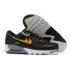 Repsneakers Nike Air Max 90 (M) Sports Shoes Black Yellow and Orange