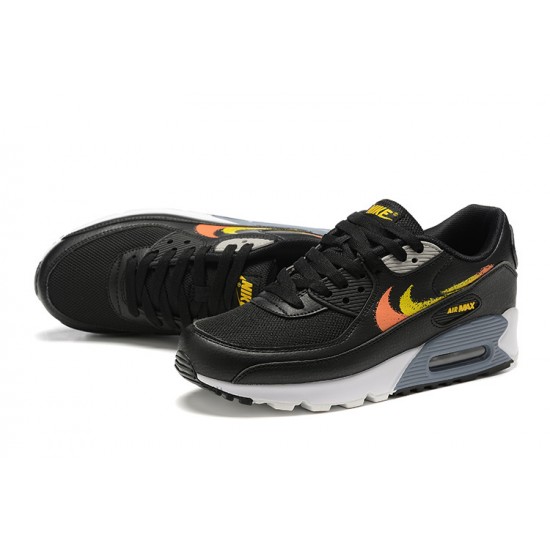 Repsneakers Nike Air Max 90 (M) Sports Shoes Black Yellow and Orange